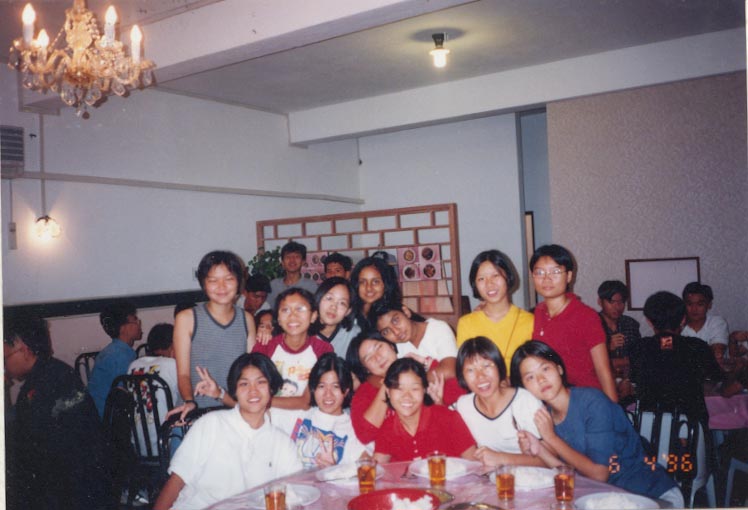 Lunch during our malaysia field trip