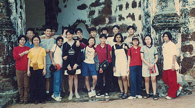 Group photo at Malacca